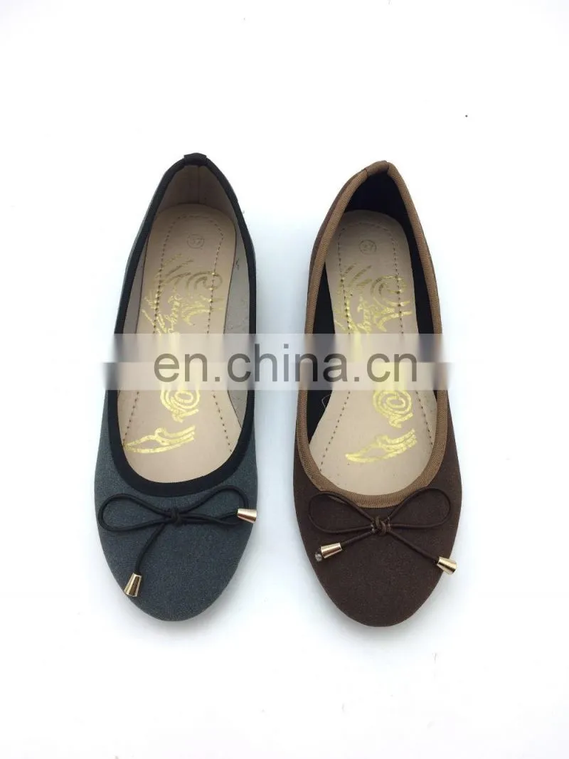 Wholesale girl plain shoes flat sneaker casual