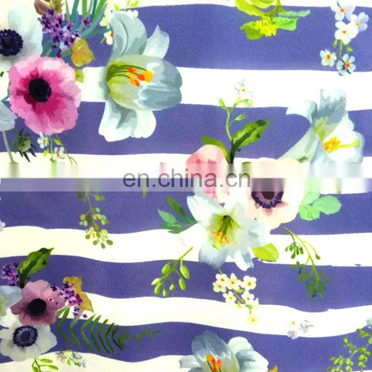 2016New Designs Digital Print Hot Sell Comfortable Deodorization Bamboo Fiber Fabric