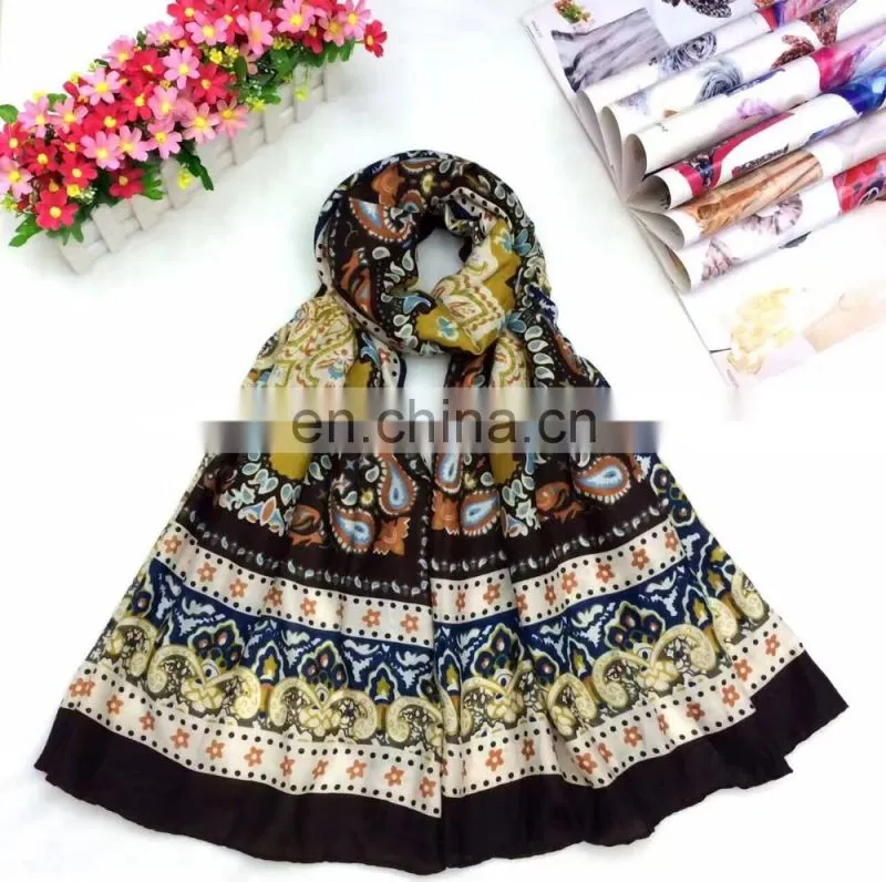 new arab printing exquisite import viscose soft scarf