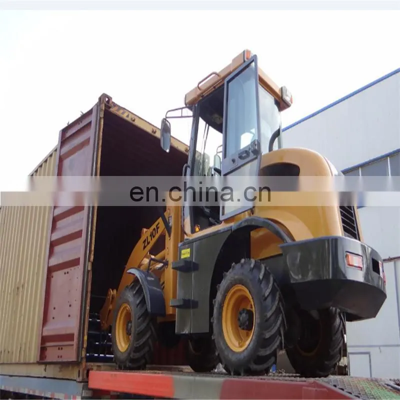 Mappower ZL10 mini wheel loader With Various Attachments