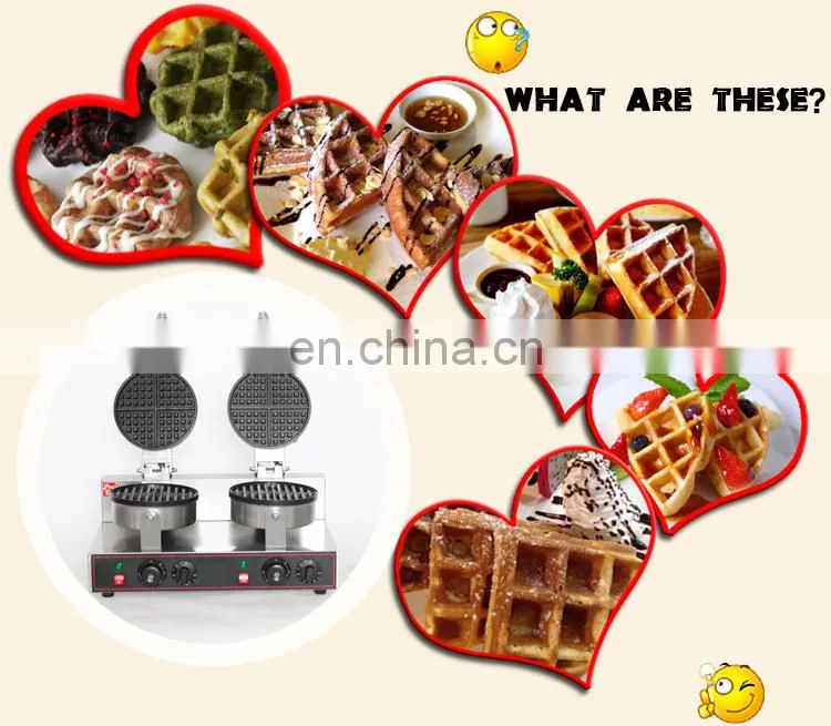 Waffle Iron 2 Kitchen Waffle Baking Mold Toaster Newly Timer Commercial Waffle Baker Maker Baking Pastry Tools For Cakes