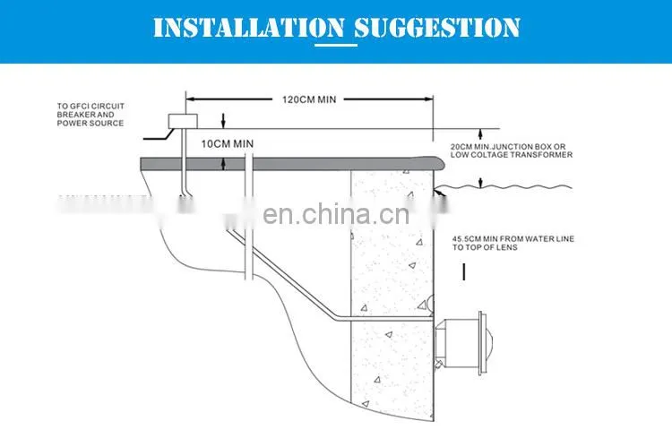 Korean Sex Spa Led Par 56 Stainless Steel Swimming Pool Lighting Floating Pool Lights