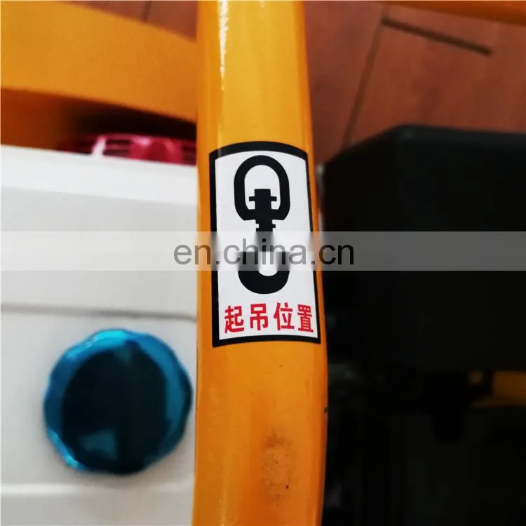 hand 500mm asphalt concrete road cutter machine