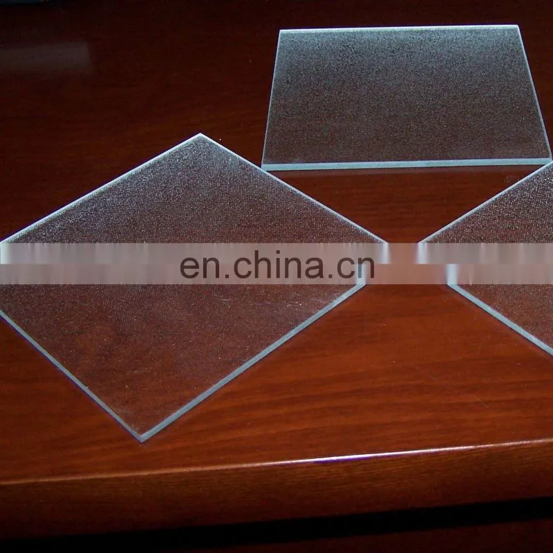 Low Iron AR coated anti reflective glass