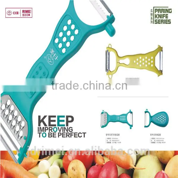 Peeler tool for vegetable and fruit peeling