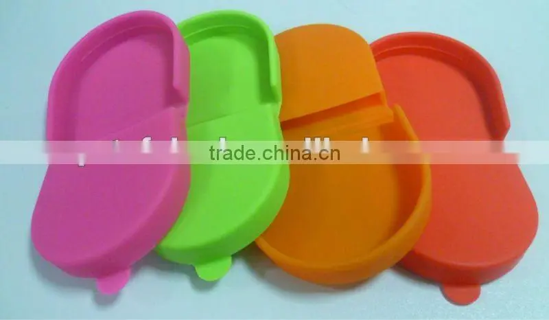 Mini Custom Silicone Coin Case in Hot 2016 Coin Display Cases