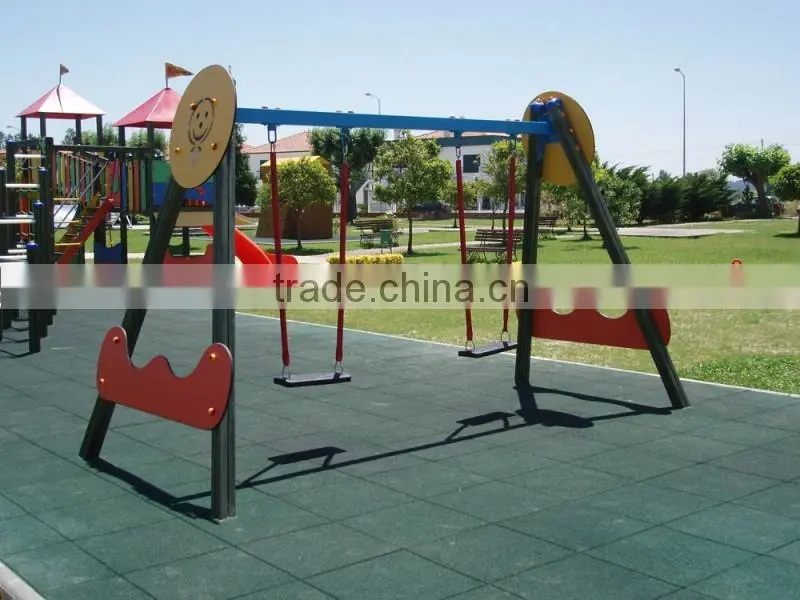 noise reduction rubber flooring/tile