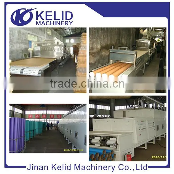 High efficient automatic tunnel conveyor microwave dryer