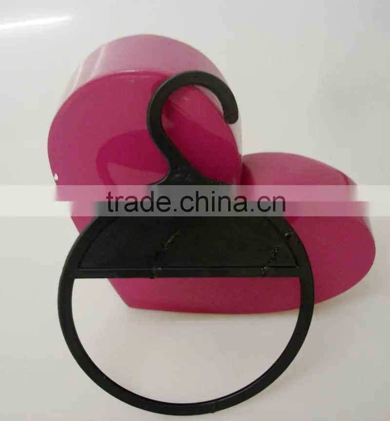 PSL002 Black Plastic Scarf Hanger Round