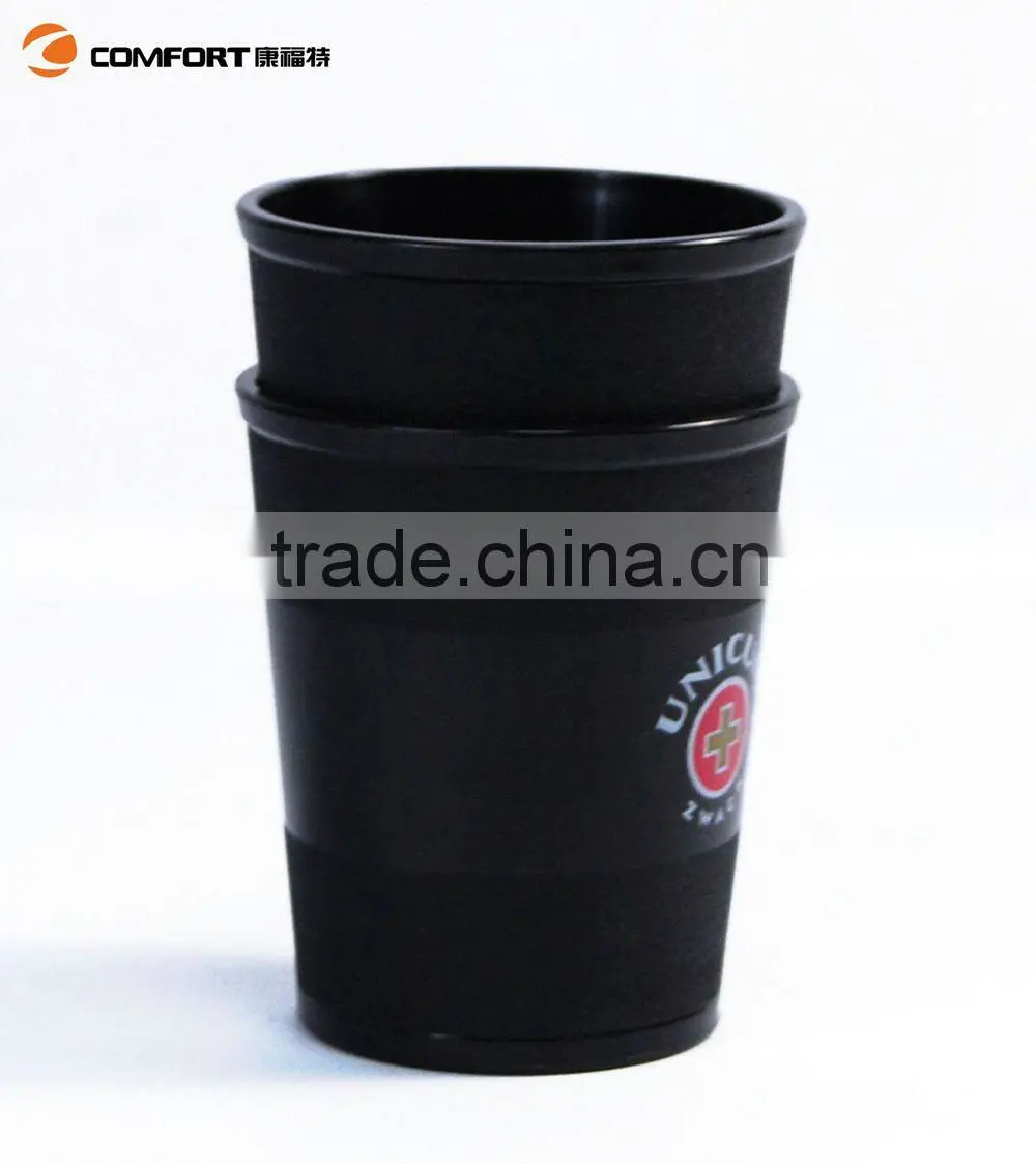 new promotion plastic pp classical leather dice cup