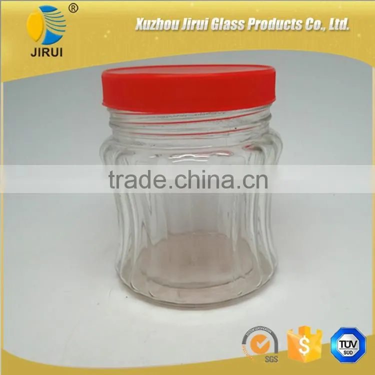 900ml glass food jar with lid