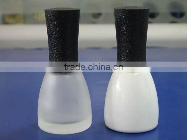 15ml nail polish glass bottle with cap and brush