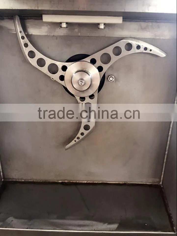 Cooked sausage cutting machine