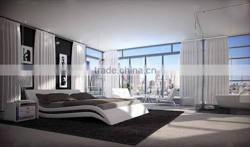 Modern bedroom furniture stylish home bed