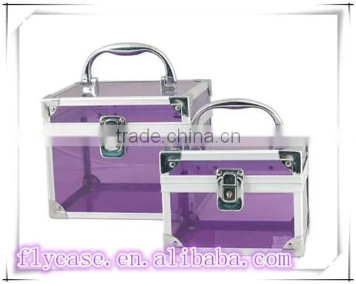 fashion watch carrying mini aluminum case aluminum display box wholesale