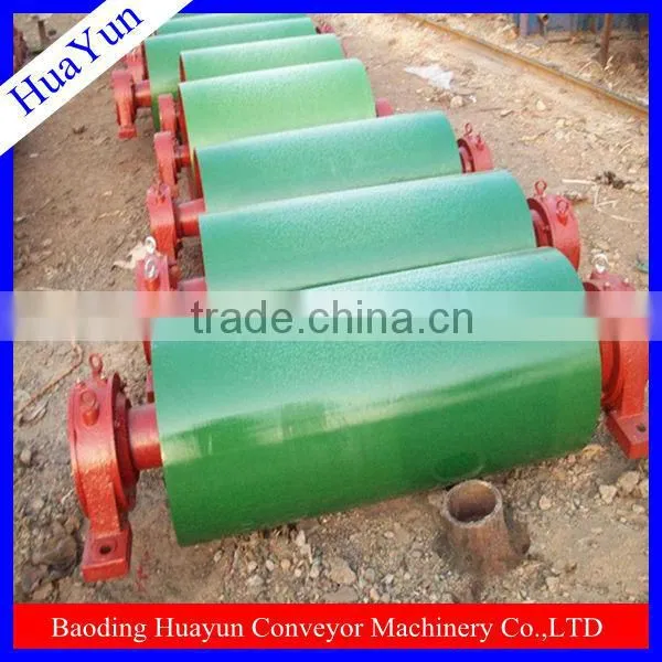 steel driving conveyor pulley for conveyor system