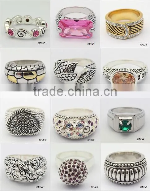 beautiful rainbow crystal ring