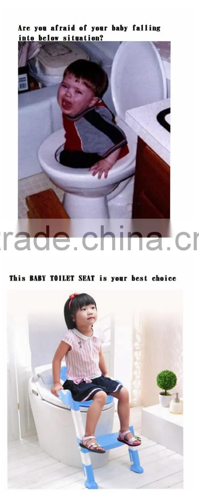 children's toilet trainer/baby's toliet seat/bath stool