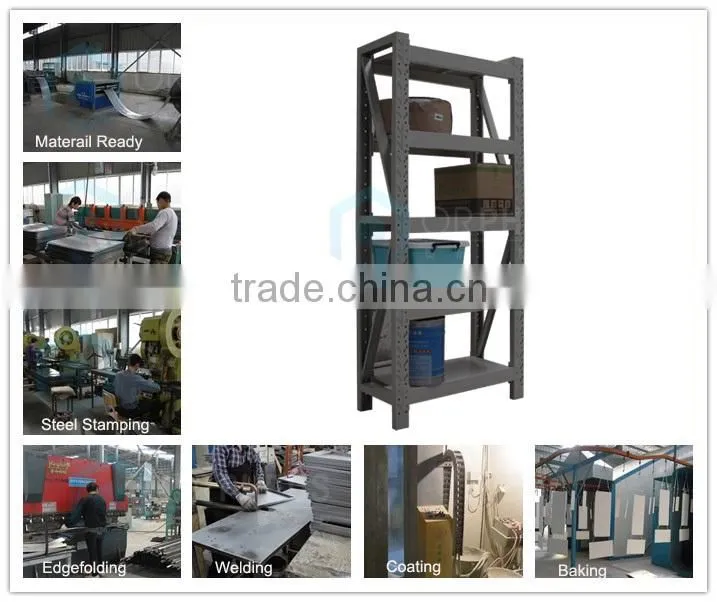 Industrial Furniture Steel Shelving 5 Tier Shelf Heavy Duty Workbench Metal Racking