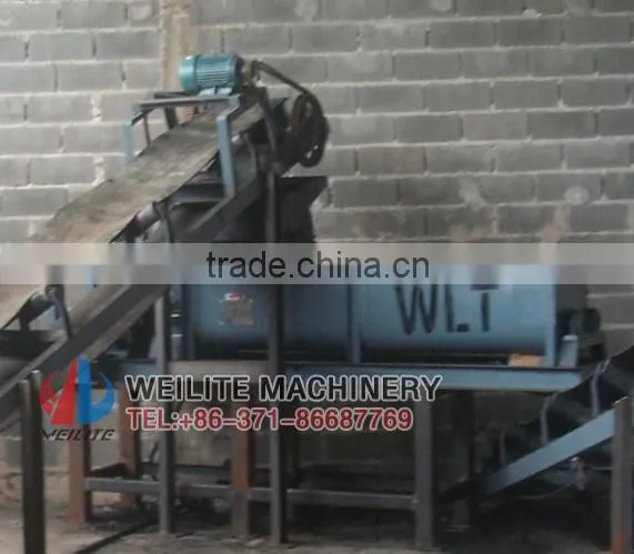 1-10 TPH Small Coal Crusher And Mixer / Charcoal Crusher And Mixer