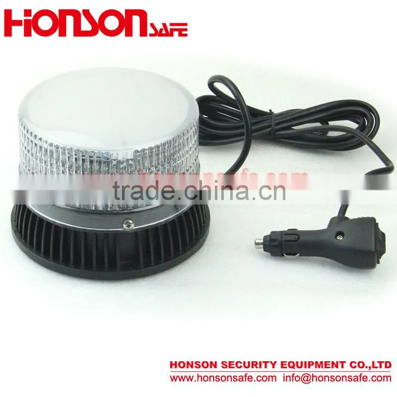 1W or 3W Led amber warning beacon signal lights for vehicle cars HTL-316