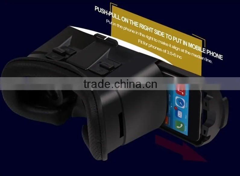 Alibaba Wholesale 3D VR Case Shenzhen Factory Virtual Reality 3D Case for Phone