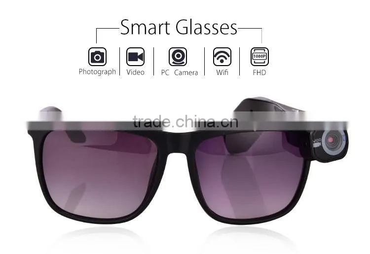 New Arrival Sunglasses Video DVR Mini DV DVR Wireless Sun Glasses Wifi Camera