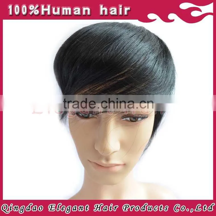 100% virgin remy top quality human hair toupee for men wholesale