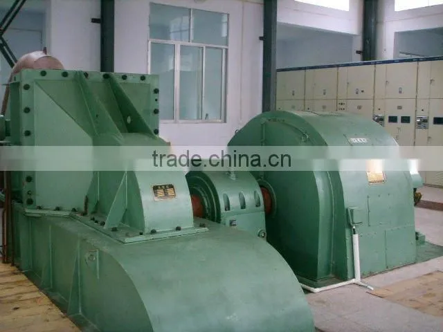 hydroelectric equipment for small/medium plant