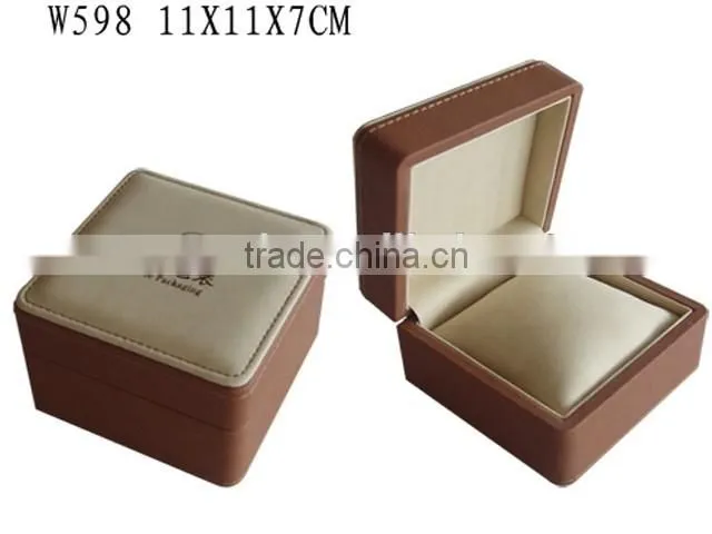 W514 Luxury Storage Display Wooden Single Watch Packaging Box Lining Velvet