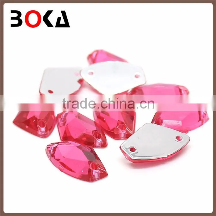 // leisure style ss6 ss10 ss16 ss20 red ruby // new hot sale lady rhinestone accessories //