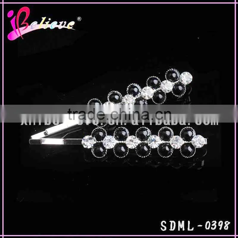 2015 Popular cheap fine jewelry rhinestone hair pins wholesale gypsy hair jewelry