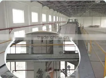 High speed corrugated cardboard production machine