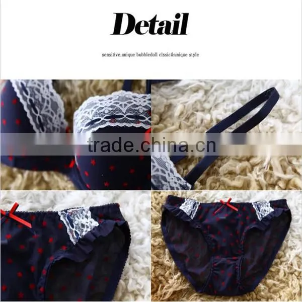 2014 new fashion bra and panty ladies sexy lingerie