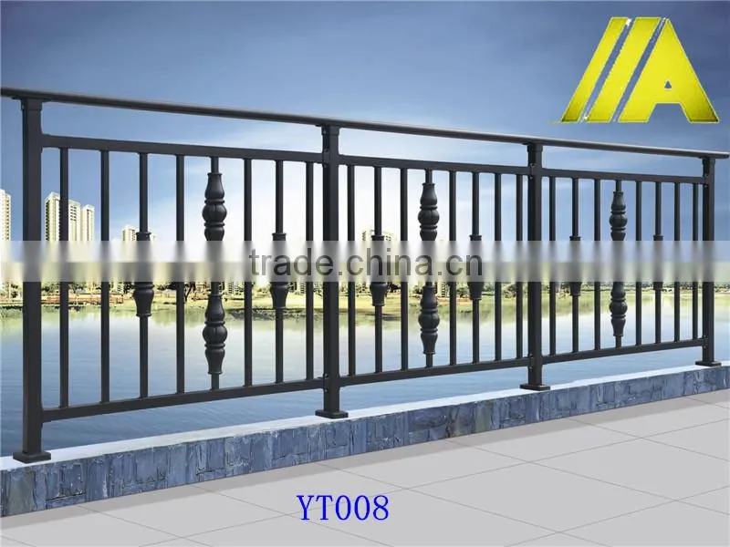 YT-003 Artistic Iron Balcony Railing