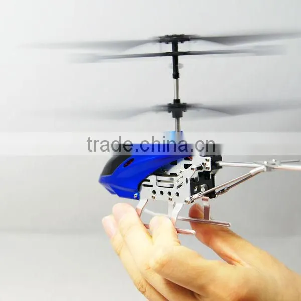 High quality and resonable price middle size 22*4*10cm 3.5ch indoor helicopter with gyroscope bluetooth controlled