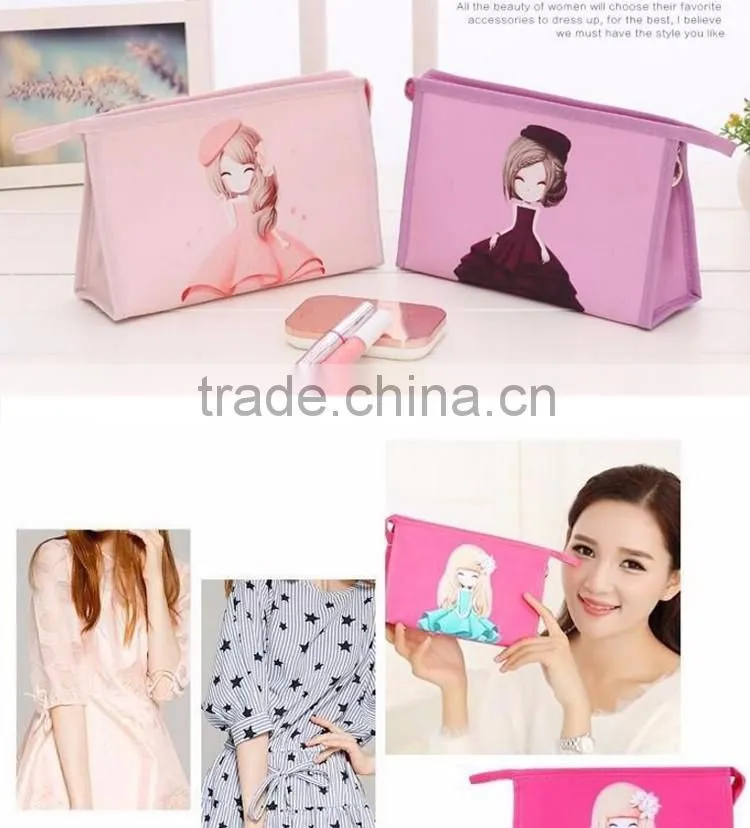 large capacity cosmetic bag hand waterproof makeup bag washing bag