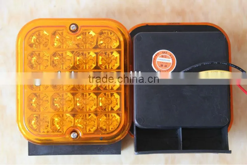 hot sale universal led rear anti-fog lamp with plastic plate