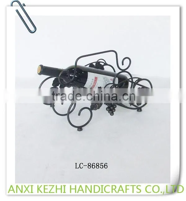 LC-86856 Decorative Metal Wine Rack 2 Bottles