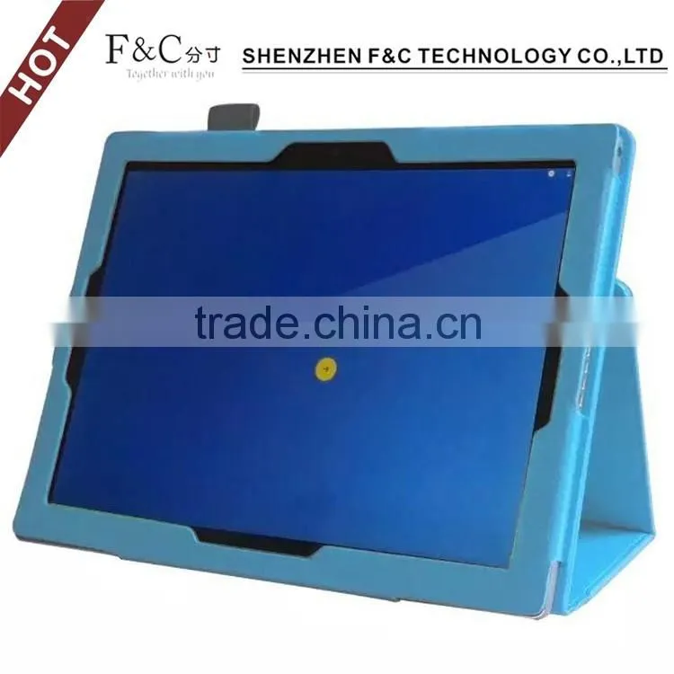 Premium leather flip tablet leather case soft case for Google Pixe C with stand