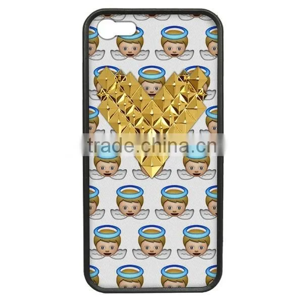 Alien Pizza Silver Studded Pyramid Silicone Phone Case,Gummy Phone Case