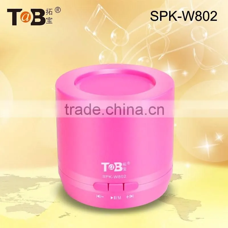 FM Radio USB Charger mini speaker with memory card