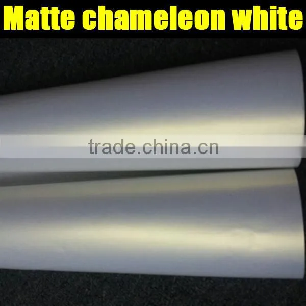 Popular Matte chameleon pearl white to purple with air bubble