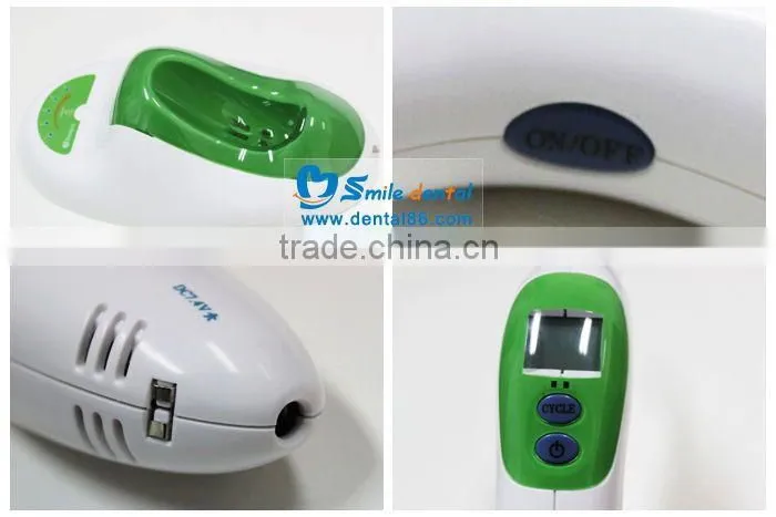 5W dental LED light curing unit with built-in fan, light meter