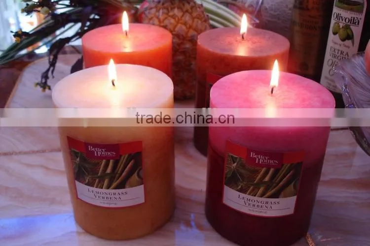 snowflake candle