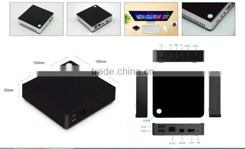 Win10 Mini PC, Quad-core Cherry trail Z8300