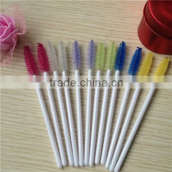 Disposable Curved Mascara Brush, 50 pack