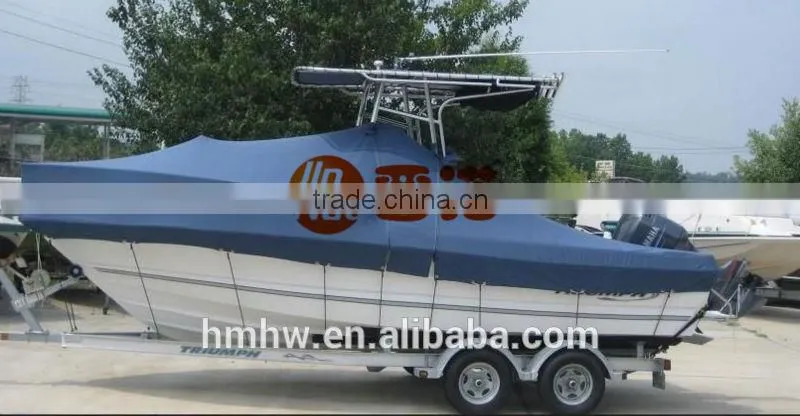 UV resistant Water Repellent 600D Boat Covers
