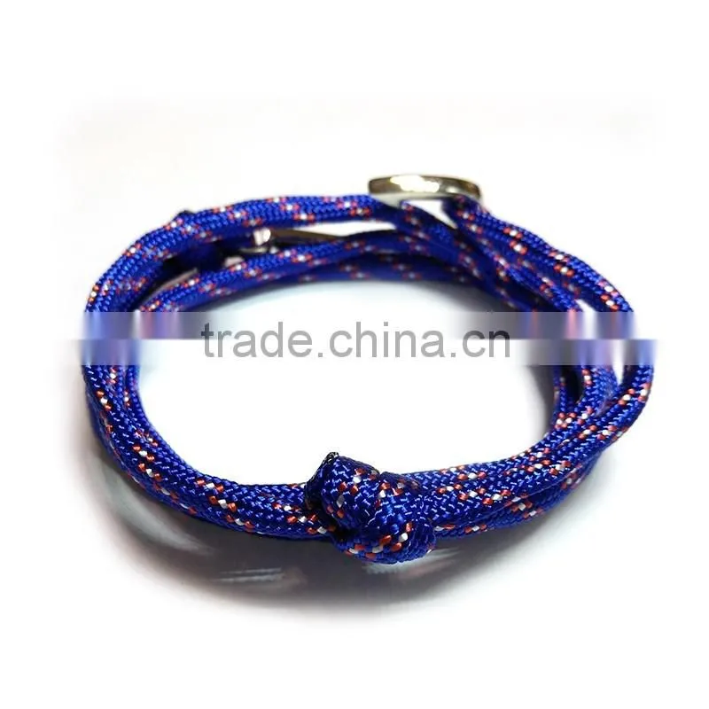 drilling anchor bracelet fashion beads leather bracelet sailor anchor bracelet leather bracelet stainless steel