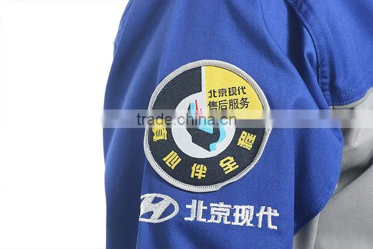 men Hyundai vehicle service work uniform